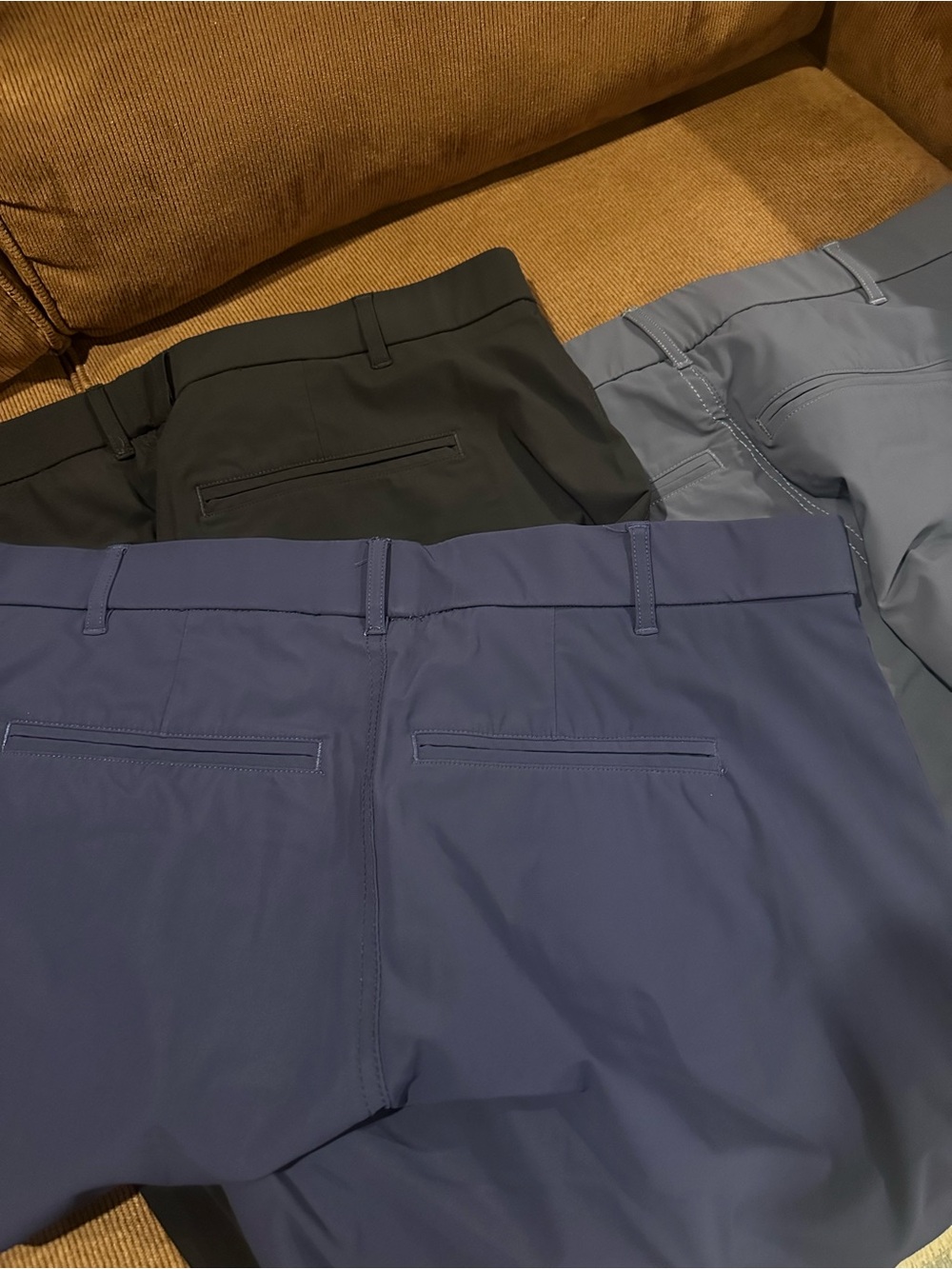 Three-Pack Greyson Montauk shorts - Navy, Black, Grey - pristine condition - Picture 5 of 5